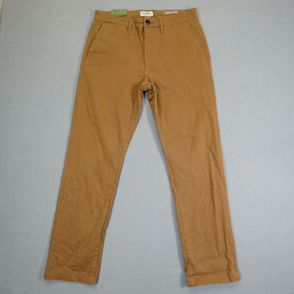 Goodfellow & Co Chino Pants Mens 32x30 Brown The Every Wear Athletic Casual Work
